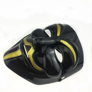 Masque de fête d'Halloween <span class=keywords><strong>V</strong></span> pour <span class=keywords><strong>Vendetta</strong></span> en PVC fait main, en promotion - Product Image 6