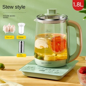 <b>Hot</b> Sale Green 220V 800W 1.2L Stainless Steel Cordless Electric Heat <b>Kettle</b> Digital Control Boil-Dry Protection Automatic - Product Image 2