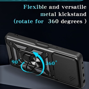 Funda protectora para teléfono móvil de TPU a prueba de golpes con soporte de anillo de Metal funda trasera para Tecno Pova 6 Neo 4G - Product Image 4