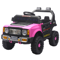Voiture jouet télécommandée tout-terrain à batterie pour enfants de 2 à 4 ans avec lumières et musique