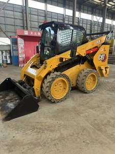 Mesin penggerak roda Mini CAT 262D bekas asli Jepang pemuat roda selip ulat pengangkut - Product Image 4