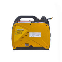 Générateur électrique à essence silencieux de haute qualité BISON (CHINE) Mini 1 kVA, 220 VAC/50 Hz, démarrage à distance, usage domestique