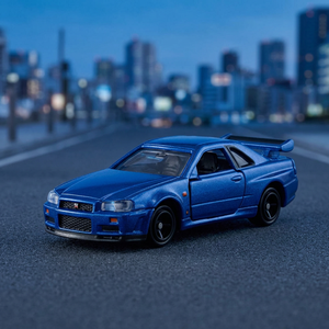 Tomica Nissan Skyline GT-R R34, Coche de Juguete de Metal a Escala 1:64, Edición Renovada - Product Image 2