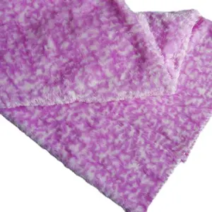 Warp Knit Pile Fabric/Print Fabic/Chinese Supplier/PV Plush