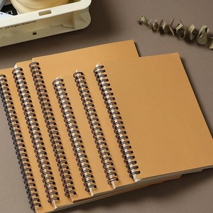 Cuadernos Espiral <span class=keywords><strong>Kraft</strong></span> A5 de 60 Hojas, Cuaderno de Papel Personalizado - Marca MS para Regalo/Negocios/Oficina - Product Image 4