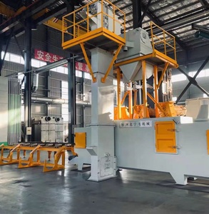 Hoàn toàn tự động q69 tấm thép lớn bắn máy nổ cho bề mặt làm sạch động cơ động cơ hộp số thành phần cho deflashing - Product Image 3