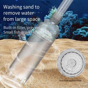 <span class=keywords><strong>Aquarium</strong></span> Wasser austauscher Handbuch <span class=keywords><strong>Sand</strong></span> waschen Kunststoff Fisch reinigungs pumpe Werkzeug zylinder für Kot Saug schlauch - Product Image 4