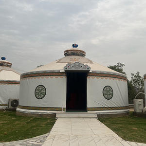 Vente en gros d'usine <span class=keywords><strong>yourte</strong></span> mongole tente moderne imperméable pour le logement - Product Image 2