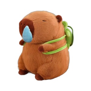 Peluche de Capibara, Almohada de Poliéster, Muñeco Lindo y Divertido, Juguete Relajante para Niños, Muñeco Relajado - Product Image 1