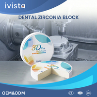 Bloc de zircone de qualité supérieure, résistance 1200 MPa, disque en céramique de zircone multicouche 3D Pro pour laboratoire dentaire, équipement dentaire