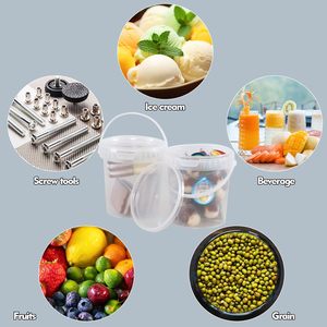 Custom Logo Printed PP Disposable Folding Multifunction White 0-1L Tamper Evident Proof <b>Food</b> Storage Dessert Sealed <b>Container</b> - Product Image 3