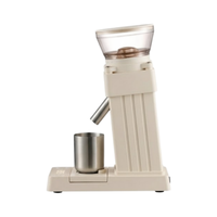 Moulin à café intelligent SUS420 à meules coniques, arrêt automatique LED, pause automatique, rechargeable, sans fil, électrique, boîtier en plastique