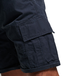 Pantaloncini Cargo da <span class=keywords><strong>uomo</strong></span> alla moda neri con coulisse in vita elastica e vestibilità rilassata <span class=keywords><strong>pantaloni</strong></span> corti da lavoro Casual leggeri con tasche - Product Image 3