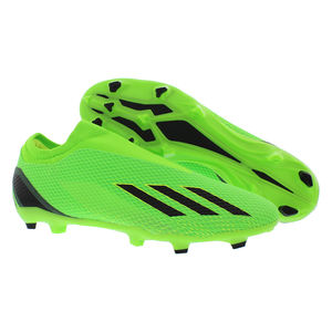 Chaussures de football unisexes Adidas X Speedportal.3 sans lacets, couleur vert solaire/noir cœur/jaune solaire |   100% authentique - Product Image 5