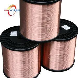 Venta caliente de alta calidad 0,15/0,5 MM Cable de Aluminio revestido de cobre CCA cable Chapado en cobre