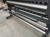 Mesin Cetak Eco Solvent Outdoor 8 Warna Kustomisasi, Printer Inkjet Presisi Tinggi dengan Dua Kepala Cetak I3200