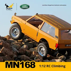 MN168 Land <span class=keywords><strong>Rover</strong></span> <span class=keywords><strong>Range</strong></span> <span class=keywords><strong>Rover</strong></span> Véhicule tout-terrain 1:12 Voiture électrique à quatre roues motrices <span class=keywords><strong>RC</strong></span> Voiture d'escalade Structure de pont de porte Plastique - Product Image 2