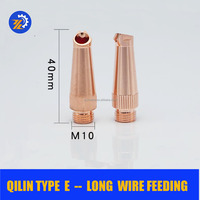 Nouvelle torche de soudage laser à fibre portative QILIN (Kirin) et machine avec buse en cuivre, vis M10, hauteur 25/40 mm, facile à utiliser
