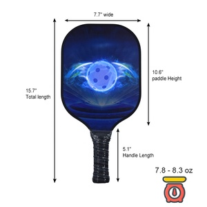 <span class=keywords><strong>Prix</strong></span> bon marché en fibre de carbone Pickleball <span class=keywords><strong>Paddle</strong></span> avec poignée antidérapante, conception personnalisée du fabricant chinois - Product Image 5