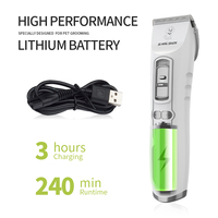 Tondeuse pour animaux de compagnie SiMAiSHEN Pet D3 rechargeable par USB, produits de nettoyage et de toilettage pour animaux, éliminateur de poils, longueur de coupe réglable, tondeuse pour chiens