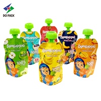 Emballage alimentaire pour bébé, sachet à bec verseur, sachet debout, qualité alimentaire, résistant aux hautes températures, 121°C, personnalisé par DQ PACK