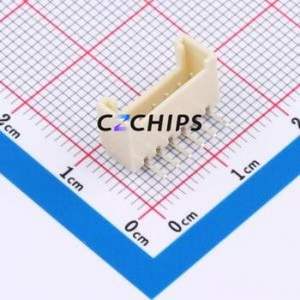 BX-HY2.0-6PWZ-GW Wire-to-Board Pin Header Bent Lead Through Hole,P=2mm Connector 1x6P 2mm Right Angle Insert HY - Product Image 1