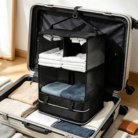 R3689 Boîte de rangement suspendue pliable grande capacité en tissu Oxford pour voyage, très vendue