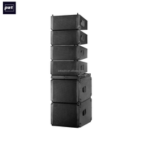 Système audio Pat LV PRO complet avec double enceinte Line Array de 10 pouces en néodyme, 800W, en contreplaqué de bouleau, pour événements en direct en extérieur, DJ et concerts