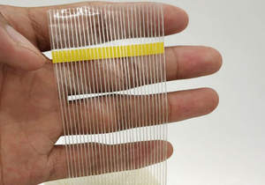 Sợi vận chuyển rõ ràng tự dính đóng đai gia cố sợi thủy tinh Filament băng sợi thủy tinh băng dính Lưới sợi thủy tinh Băng - Product Image 4