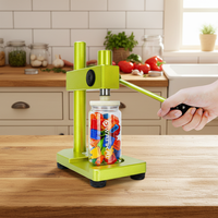 Nouvelle conception de machine manuelle pour sceller les canettes de boissons de 330 ml à 700 ml, scelleuse de canettes à pression manuelle pour usage domestique et commercial