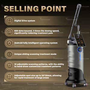 Perfectlaser 40W Système <span class=keywords><strong>de</strong></span> diagnostic des pannes en temps réel, système <span class=keywords><strong>de</strong></span> commande numérique, 1200W Écran tactile, Machine laser CO2 fractionné HD <span class=keywords><strong>de</strong></span> qualité médicale - Product Image 2