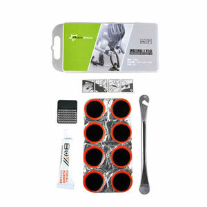 ROCKBROS Mini Kit de réparation de pneus portable pour vélos de montagne et de route, avec patchs - Product Image 1