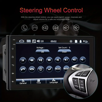 Autoradio Android 9 pouces 2+32 Go Double Din avec Carplay sans fil et Android Auto Wifi
