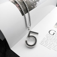 À la mode petit Panda pendentif femmes hommes Hip-Hop Long lien mignon diamant incrusté Zircon parfait Couple accessoires collier