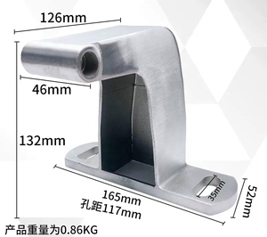 Koudeopslag Schuifmontagebeugel Kleine beugel voor schuifdeur - Product Image 5