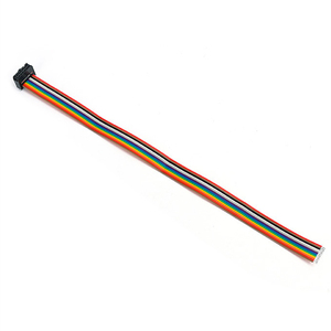 맞춤형 전자제품 2.54mm 피치 USB 10핀 소켓 - 10핀 커넥터 PVC 플랫 레인보우 케이블 어셈블리 공장 배선 하네스 - Product Image 5