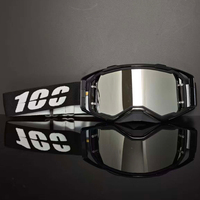 Lunettes de motocross 100LK Premium, lentille à vision large, MX ATV, tout-terrain, moto de cross, course, cyclisme, lunettes OBM ODM