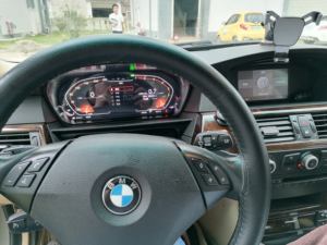 Système LINUX Écran de 12.3 pouces Compteur de vitesse LCD Digital Cluster Tableau de bord de voiture pour <span class=keywords><strong>BMW</strong></span> Série 5 <span class=keywords><strong>E60</strong></span> <span class=keywords><strong>CCC</strong></span> System 2004-2009 - Product Image 4