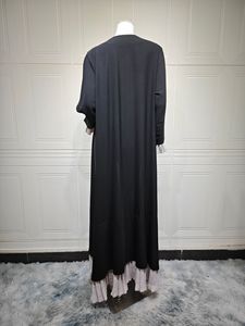 Robe Abaya Maxi de Dubaï en Gros pour Femmes, Robe Kaftan Turque Modeste, Robe Maxi Plissée Modeste, Vêtements Islamiques de Luxe pour Femme - Product Image 6