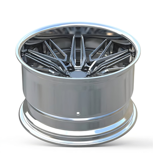 Nouvelle <span class=keywords><strong>jante</strong></span> de roue en aluminium forgé avec finition chromée avec design concave pour CC Golf <span class=keywords><strong>Touran</strong></span> Blue Retrofit/Upgrade 20-40mm ET - Product Image 3