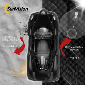 Perfect fit lucido rivestimento superiore di auto guarigione nero tph tpu ppf pellicola auto vernice pellicola protettiva nero ppf vernice auto pellicola di protezione - Product Image 3