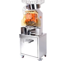 Ventes chaudes Presse-agrumes électrique automatique commercial pour agrumes, oranges, jus, extracteur de jus