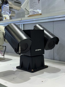 Heavy-Duty máy ảnh Ngoài Trời Laser hệ thống an ninh xe Roof mounted đa-lens HD IR dài khoảng cách PTZ CCTV Camera nhiệt - Product Image 2