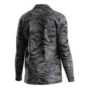 Camiseta de Playa de Manga Larga para Hombre y Mujer, con Botones y Estampado Floral, de Secado Rápido, Estilo Veraniego, la Más Vendida - Product Image 4