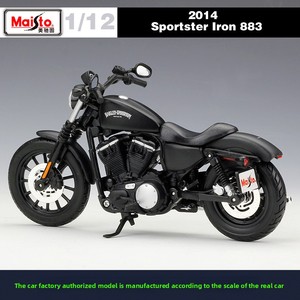 Maisto 1:12 2014 Sportster Iron 883, Motocicleta de Juguete Fundida a Presión, Modelo de Motocicleta para Coleccionistas, Regalo al por Mayor - Product Image 4