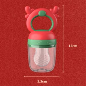 Sucette en silicone pour bébé Mangeoire à fruits pour enfants de 0 à 12 mois - Product Image 6