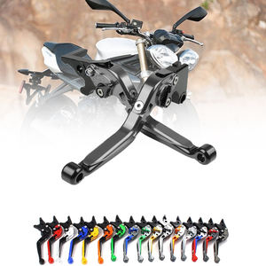 Leviers de frein et d'embrayage de moto en aluminium, pour Triumph <span class=keywords><strong>675</strong></span> STREET TRIPLE R/<span class=keywords><strong>RX</strong></span> 2009 — 2016, prix d'usine, durables, - Product Image 2