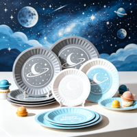 Assiette en papier jetable