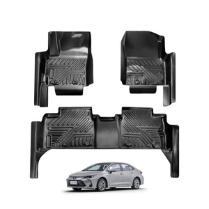 Alfombrilla de Piso para Automóvil 5D de TPE Impermeable, Resistente, Inodora y Fácil de Limpiar para Toyota Corolla 2014 - Product Image 1
