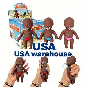 Juguete Sensorial Antiestrés de Goma Suave de Lenta Recuperación para Bebés Recién Nacidos, Diseño de Burbujas, Color Negro, de la Marca USA Warehouse - Product Image 6